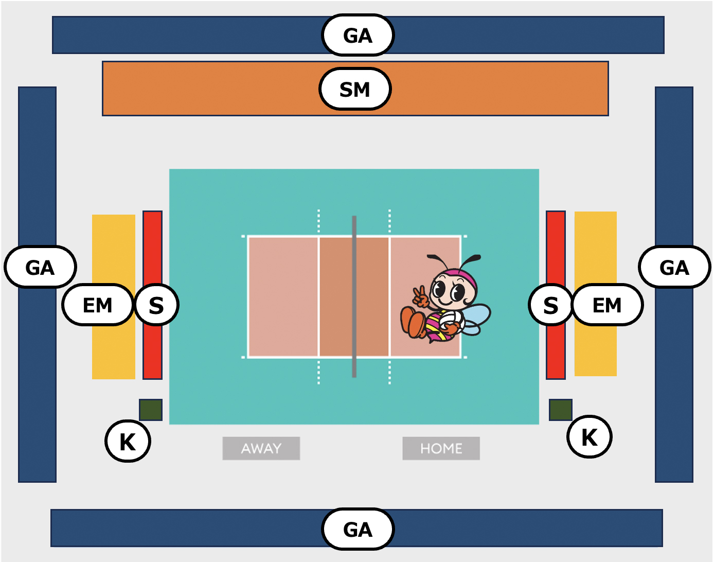 会場図